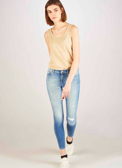 Top auriu ONLY femeie