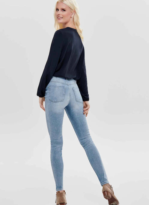 Blugi skinny albastru JACQUELINE DE YONG femeie