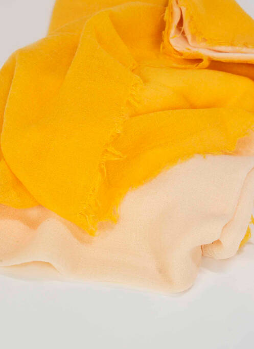 Eșarfă galben ONLY femeie