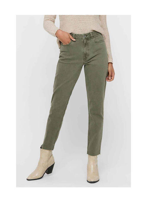 Blugi cu croială slim verde ONLY femeie