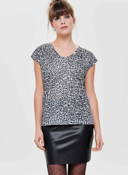 Tricou argintiu ONLY femeie