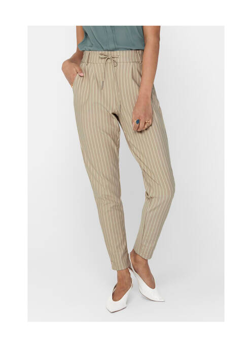 Pantalon chino bej ONLY femeie