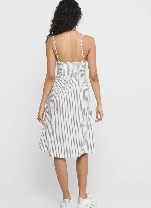 Rochie midi alb ONLY femeie