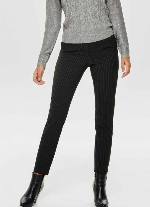 Pantalon drept negru ONLY femeie