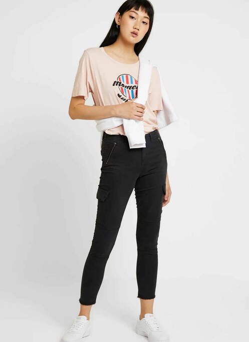 Pantalon slim negru ONLY femeie