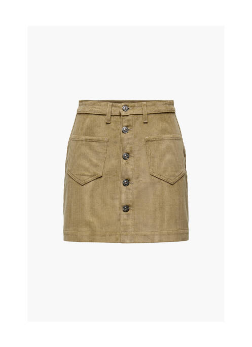 Fustă scurtă bej ONLY femeie