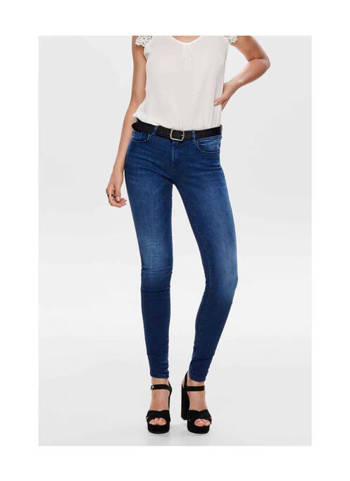 Blugi skinny albastru ONLY femeie