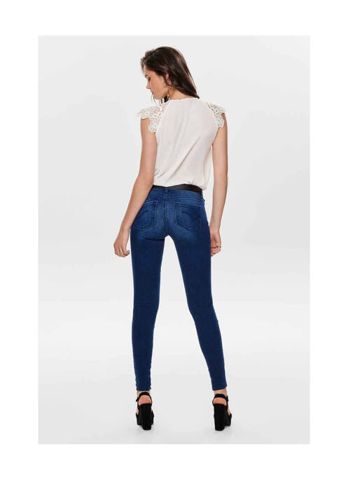 Blugi skinny albastru ONLY femeie