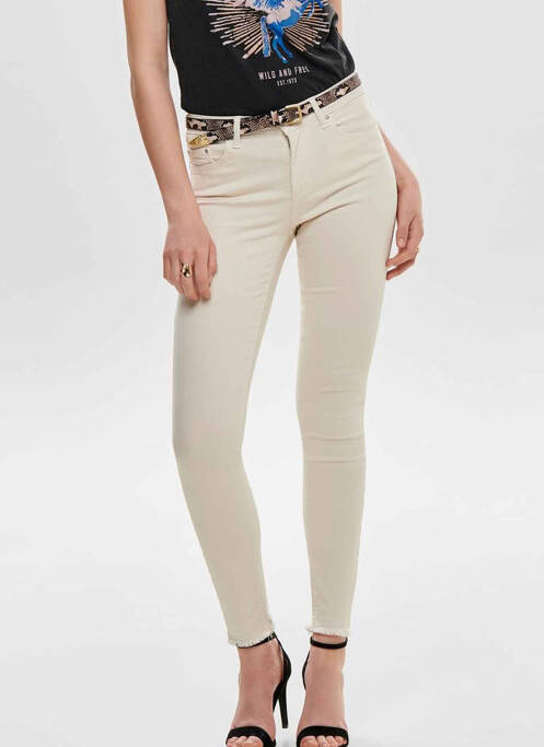 Pantalon slim gri ONLY femeie