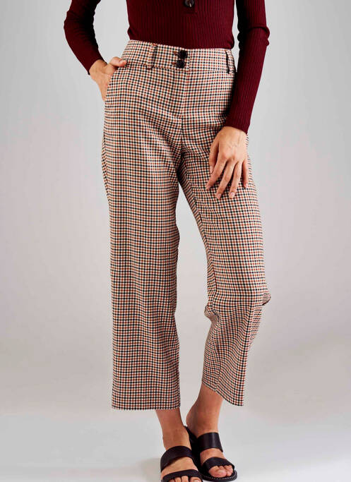 Pantalon drept bej ONLY femeie