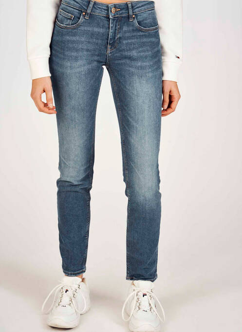 Blugi cu croială slim albastru ONLY femeie