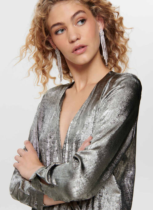 Body argintiu ONLY femeie