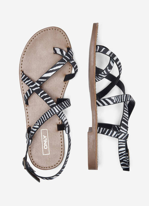 Sandale/Pantofi decupați alb ONLY femeie