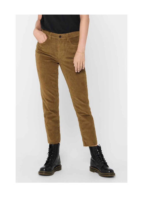 Pantalon drept maro ONLY femeie
