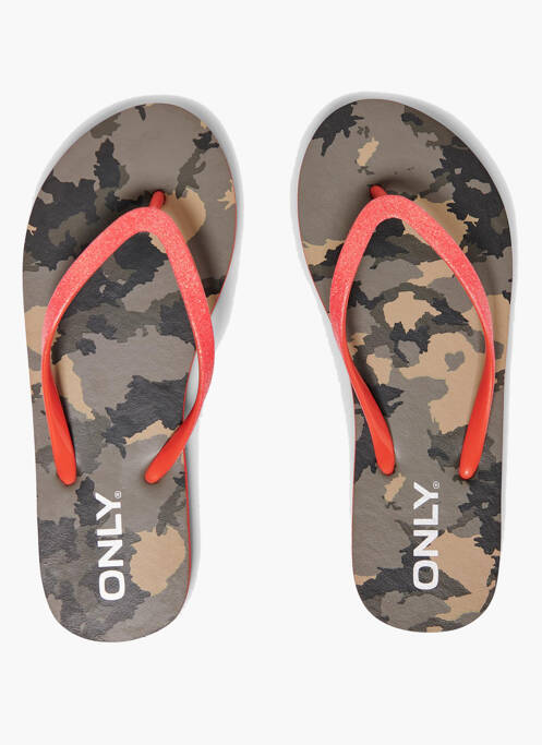 Mulete/Saboți roșu ONLY femeie