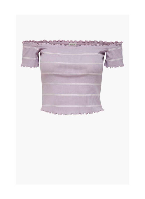 Tricou violet JACQUELINE DE YONG femeie