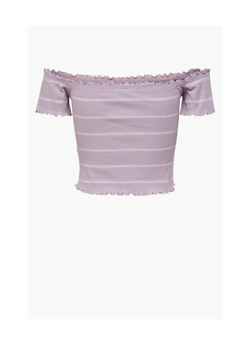 Tricou violet JACQUELINE DE YONG femeie