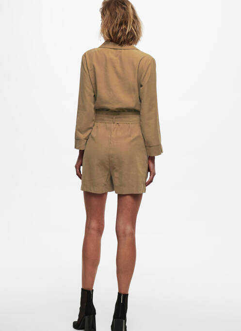 Salopetă scurtă bej ONLY femeie