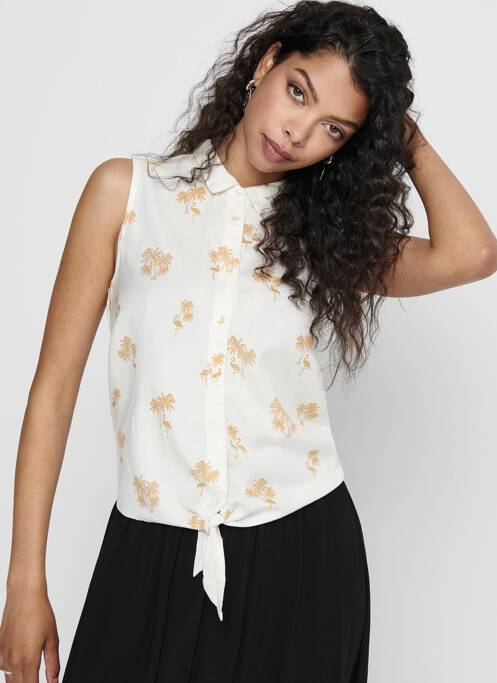 Cămașă bej ONLY femeie