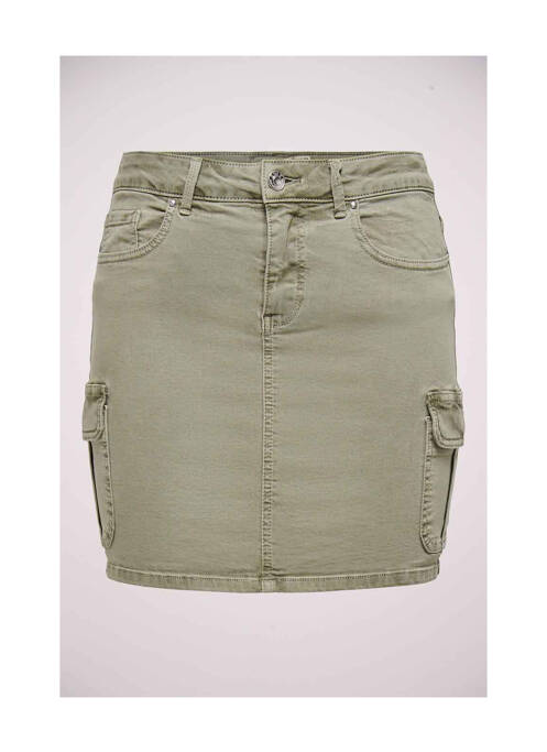 Fustă scurtă verde ONLY femeie