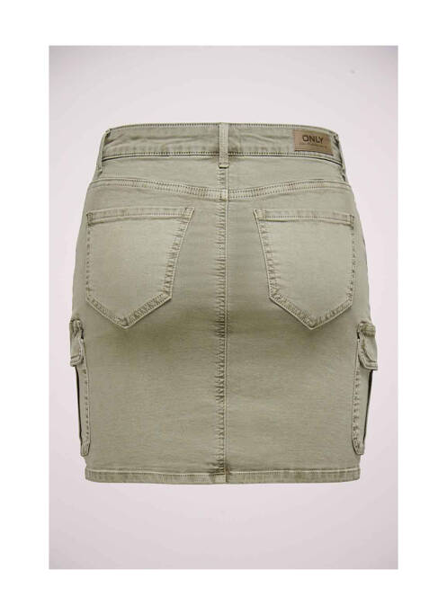 Fustă scurtă verde ONLY femeie