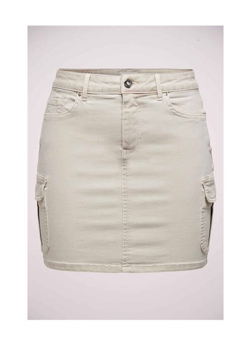 Fustă scurtă maro ONLY femeie