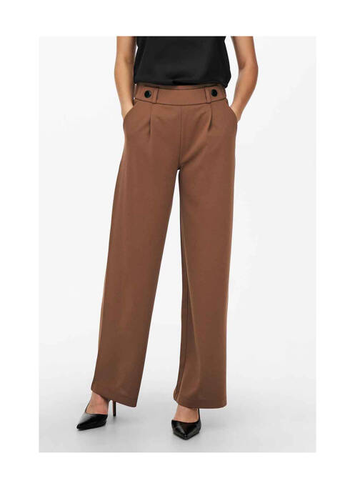 Pantalon evazat negru JACQUELINE DE YONG femeie