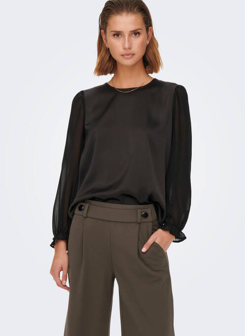 Pantalon evazat maro JACQUELINE DE YONG femeie