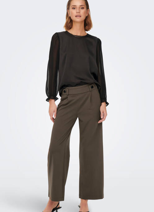 Pantalon evazat maro JACQUELINE DE YONG femeie