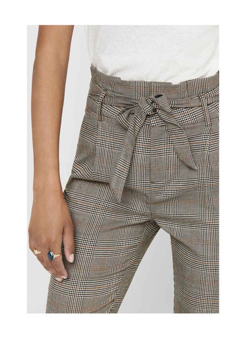 Pantalon slim bej ONLY femeie