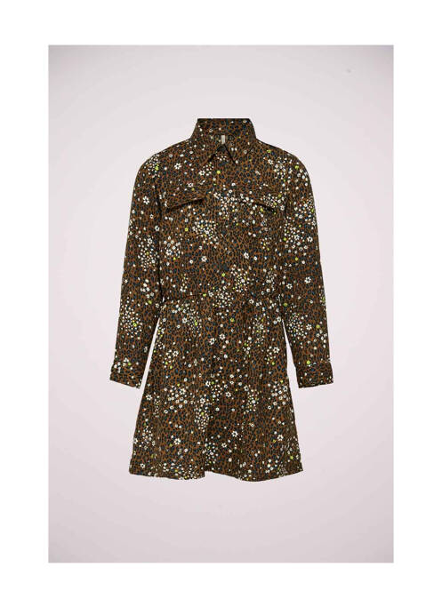 Rochie scurtă maro ONLY fată