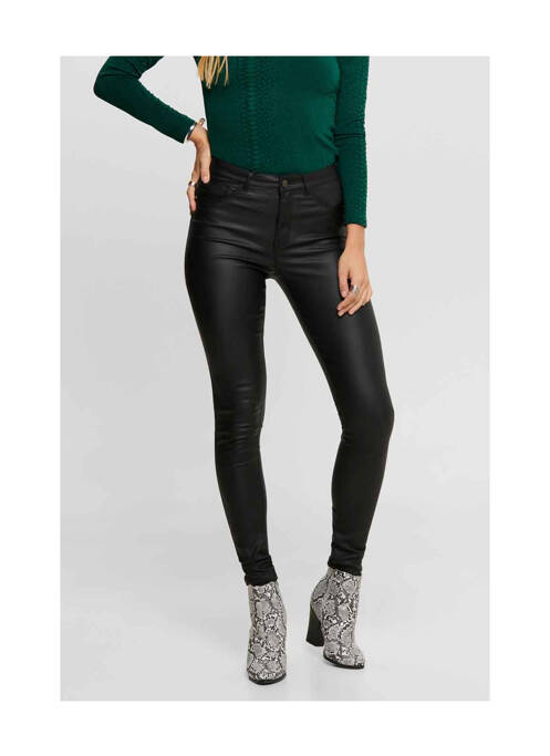 Pantalon slim negru JACQUELINE DE YONG femeie