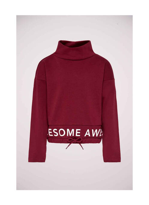 Hanorac cu glugă roșu ONLY fată