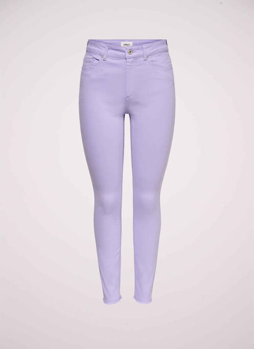 Blugi skinny violet ONLY femeie