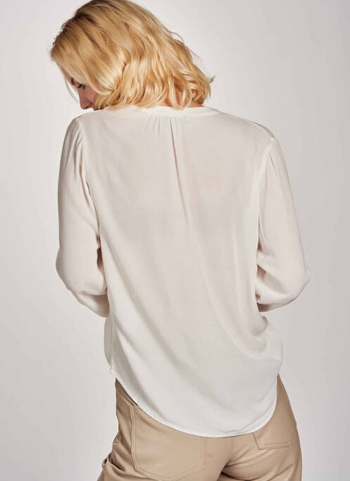 Tunică mâneci lungi bej ONLY femeie