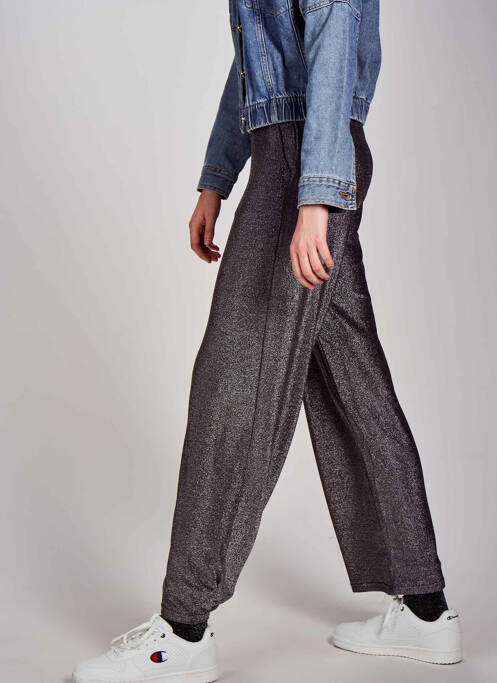 Pantalon drept negru JACQUELINE DE YONG femeie