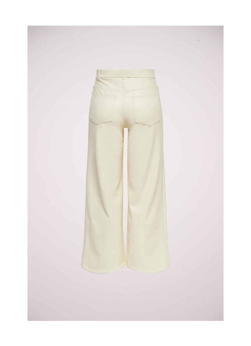 Pantalon evazat alb ONLY femeie