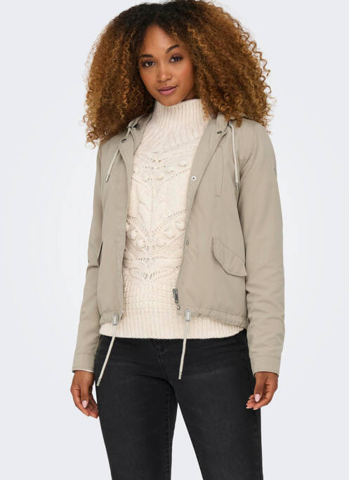 Jachete casual bej ONLY femeie