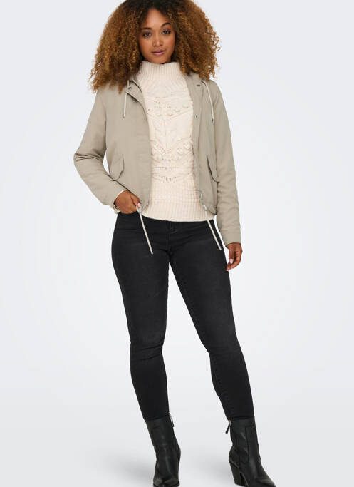 Jachete casual bej ONLY femeie