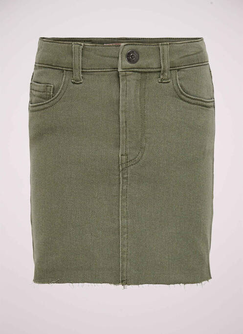 Fustă scurtă verde ONLY fată