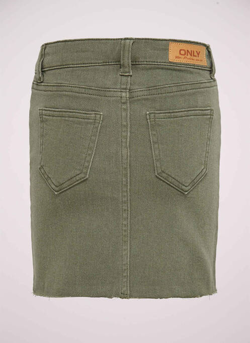 Fustă scurtă verde ONLY fată