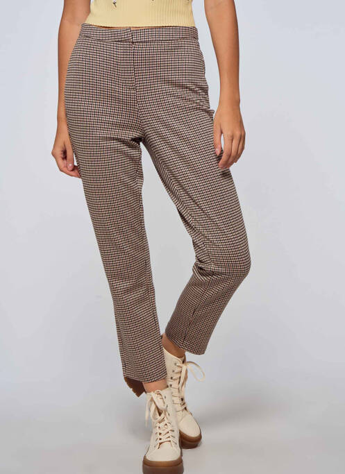 Pantalon chino maro ONLY femeie