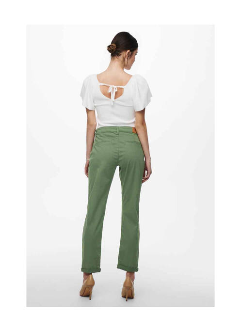 Pantalon chino albastru JACQUELINE DE YONG femeie