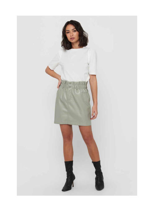 Fustă scurtă gri ONLY femeie