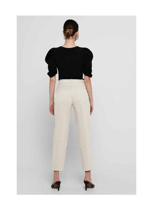 Pantalon slim maro ONLY femeie