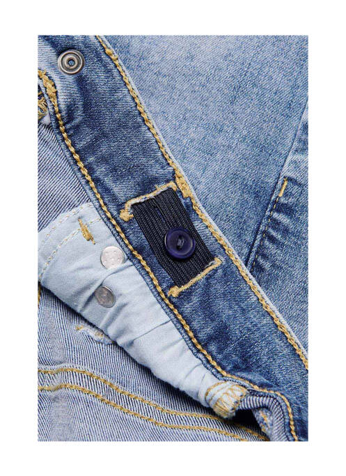 Blugi cu croială slim albastru ONLY fată