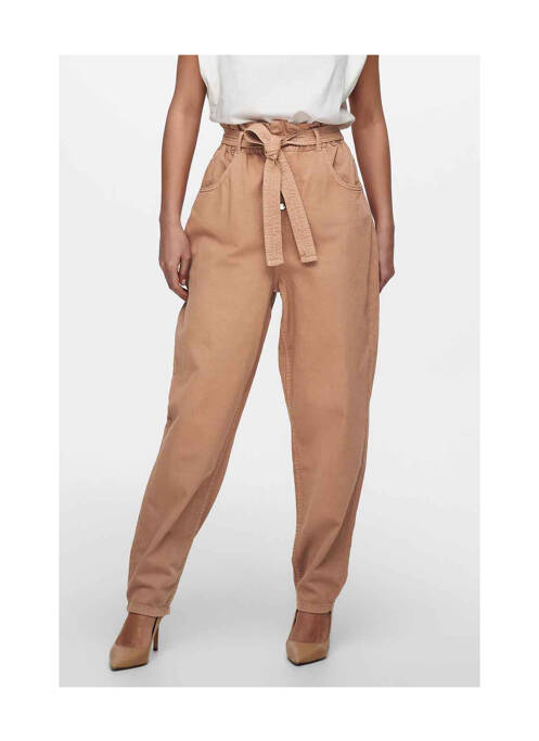 Blugi croială Mom maro ONLY femeie