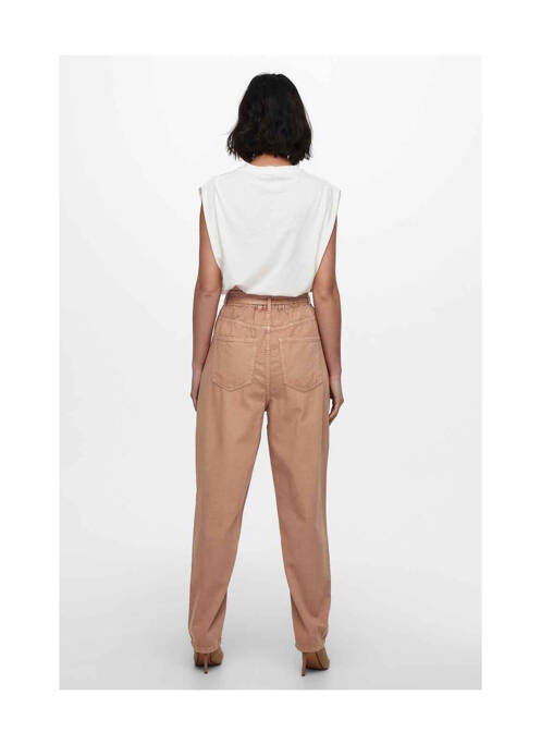 Blugi croială Mom maro ONLY femeie