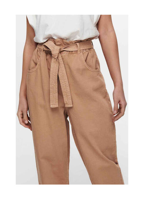 Blugi croială Mom maro ONLY femeie