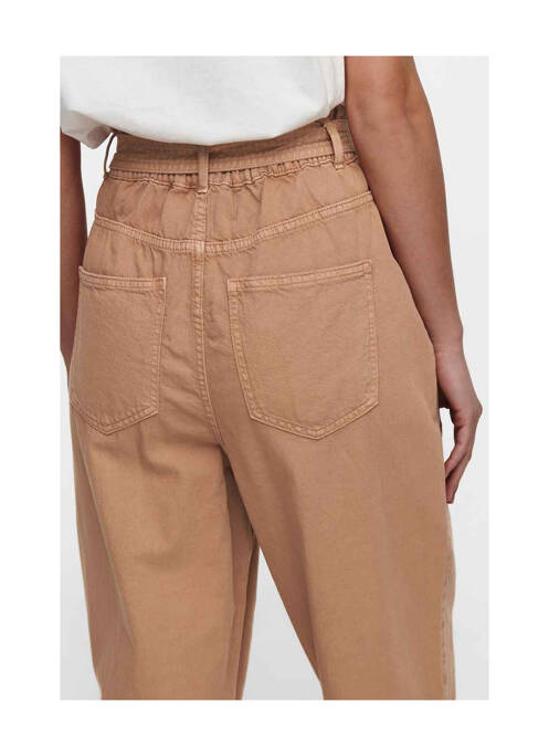 Blugi croială Mom maro ONLY femeie